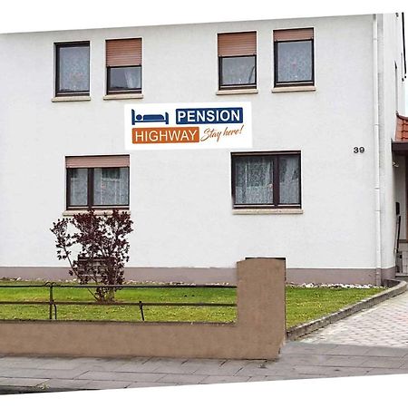 Pension Highway Bünde Extérieur photo
